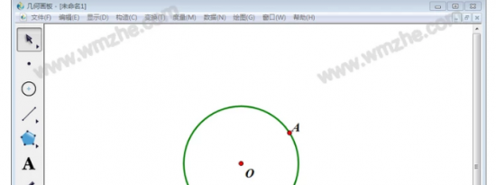 教大家几何画板画出圆的内接正方形