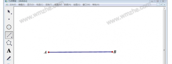 教大家几何画板如何画出两个相外切的圆