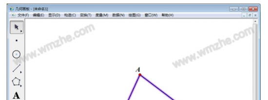 教大家几何画板在三角形构造内接中点三角形