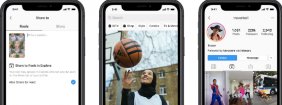 Instagram推出Reels一种新的创建内容的方式