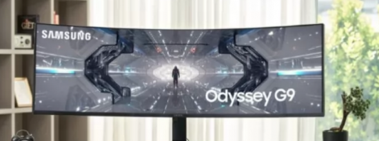 三星Odyssey G9曲面游戏显示器发布