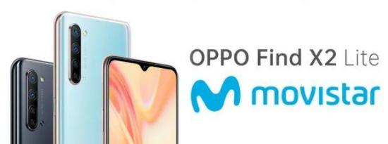 Movistar中的OPPO Find X2 Lite大幅减少