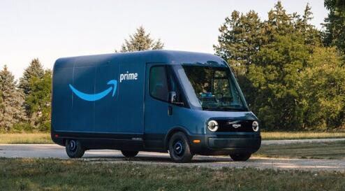 里维安的Amazon Delivery Van终于上路了