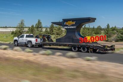 雪佛兰2020 Silverado 3500HD的最大牵引能力为35,500磅