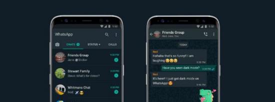 科技动态:暗模式现已在安卓和iOS上推广到WhatsApp