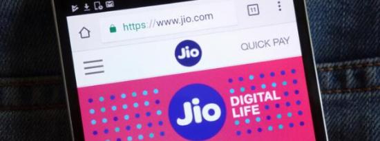 科技动态:Reliance Jio推出3GB/天的套餐和84天有效期 价格为999卢比