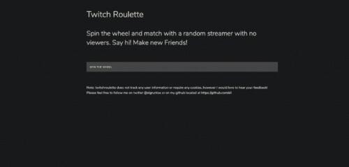 科技动态:Twitch Roulette让您成为Streams上的观众