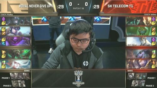 RNGvsSKT直播比赛视频 SKT：RNG五场比赛录像