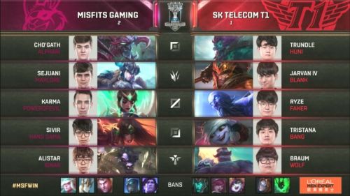 LOLS7总决赛SKTvsMSF视频 SKT：MSF直播视频完整版