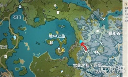 游戏动态：原神雪山西面密阵踩地板解密顺序