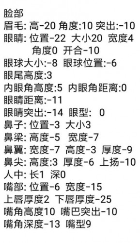 龙族幻想捏脸男女脸数据汇总 龙族幻想好看脸捏脸数据大全