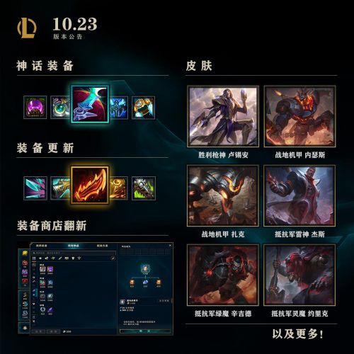 LOL11月12日更新维护结束时间 LOL新版本10.23多久更完