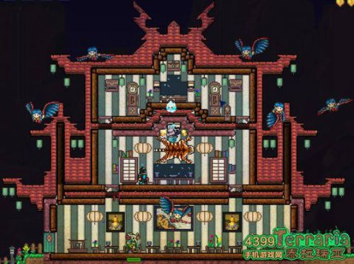 游戏动态:泰拉瑞亚房子设计图大全 各种房子设计图汇总