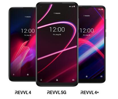 前沿科技:T-Mobile推出了Revvl 4和Revvl 5G 这是一款售价400美元的5G智能手机