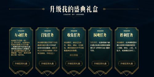 游戏动态：LOL狂欢礼盒怎么升级 2017季中狂欢礼盒升级后有什么奖励