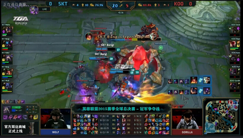 LOLS5总决赛SKTvsKOO视频录像 SKT3:1夺冠