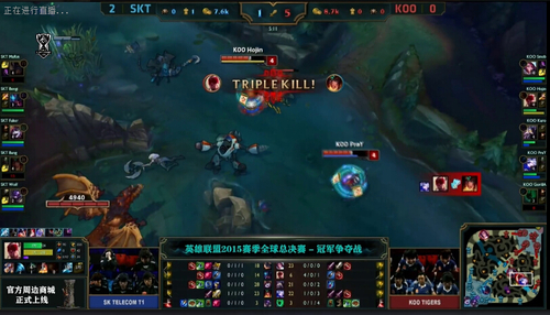 LOLS5总决赛SKTvsKOO视频录像 SKT3:1夺冠