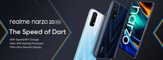 IT资讯： Realme Narzo 20  Narzo 20 Pro和Narzo 20A在印度推出 