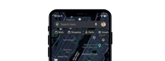 iOS上的谷歌地图终于获得了黑暗模式