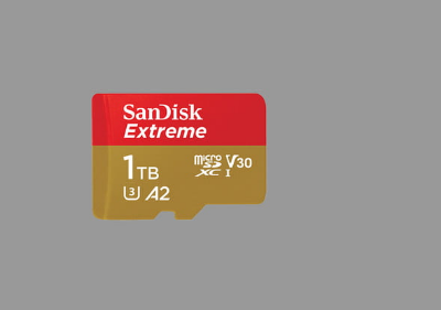 小SanDisk 1TB microSD卡打破速度纪录