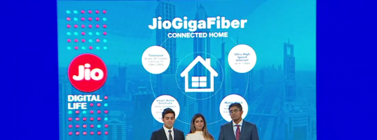 Jio GigaFiber即将推出 从最小到最大学习每一个细�