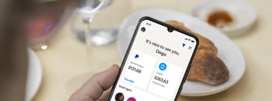 PayPal 更新的应用程序使它更像您的银行帐户