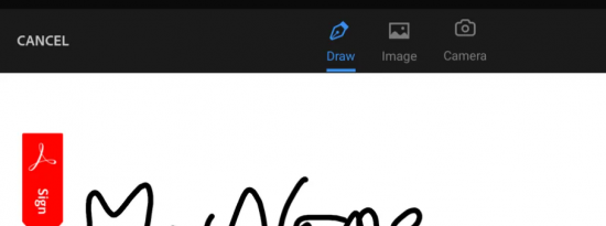 如何在Android手机上为PDF文档创建签名